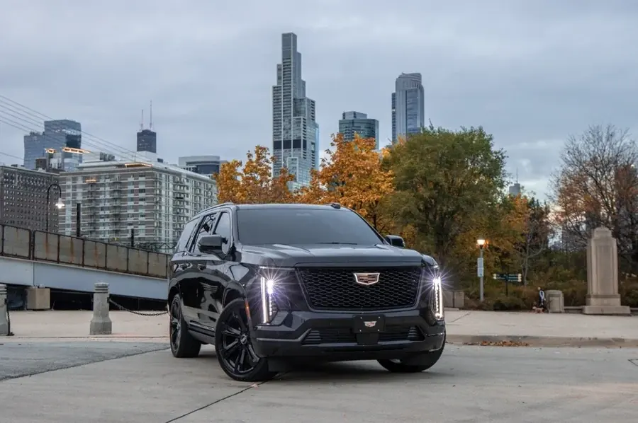 Valenci Supercars 2023 Cadillac Escalade Sport rental Chicago